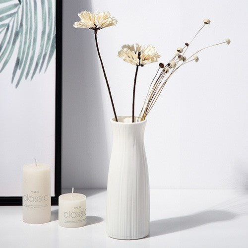 Vaso Decorativo Moderno De Plástico