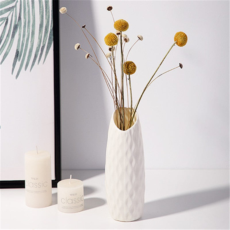 Vaso Decorativo Moderno De Plástico