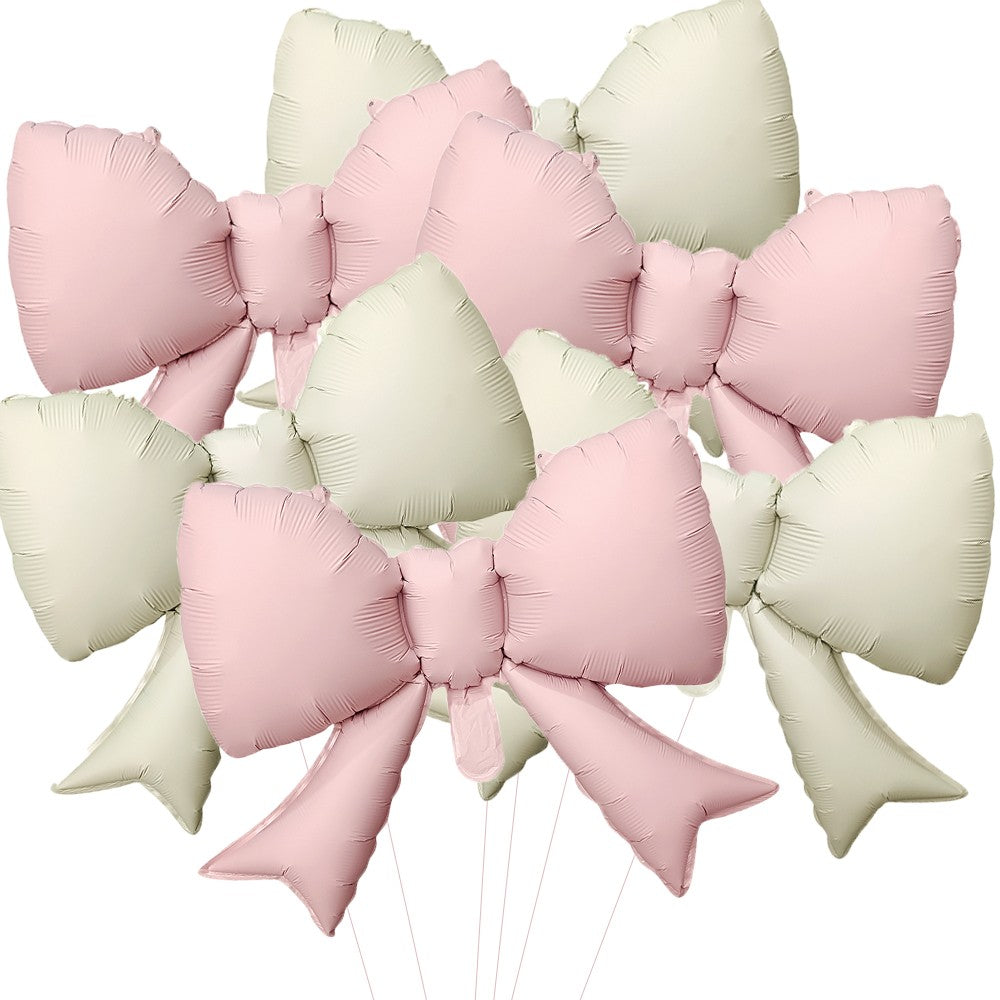 Balão Metalizado Laço Decorativo para Festas