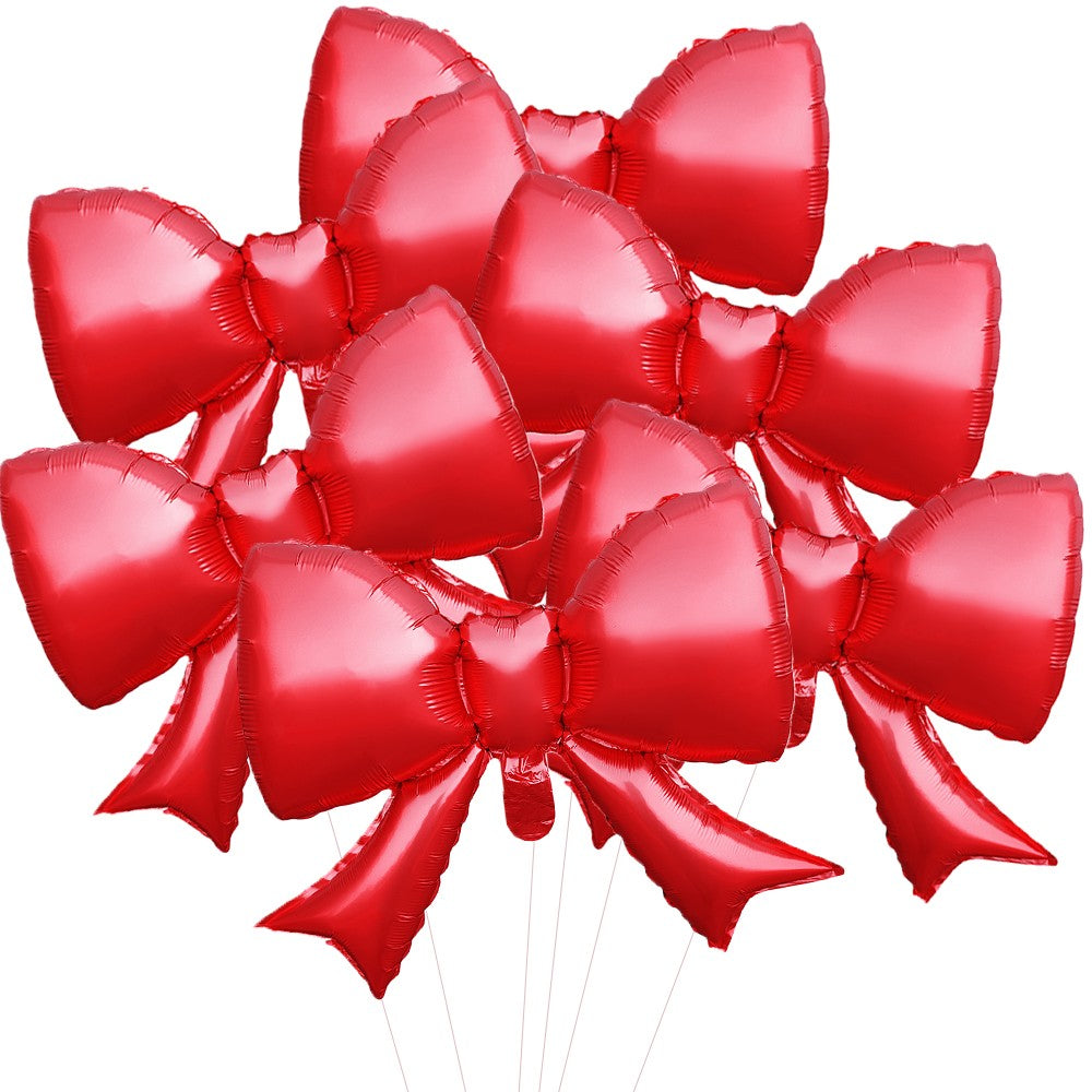 Balão Metalizado Laço Decorativo para Festas