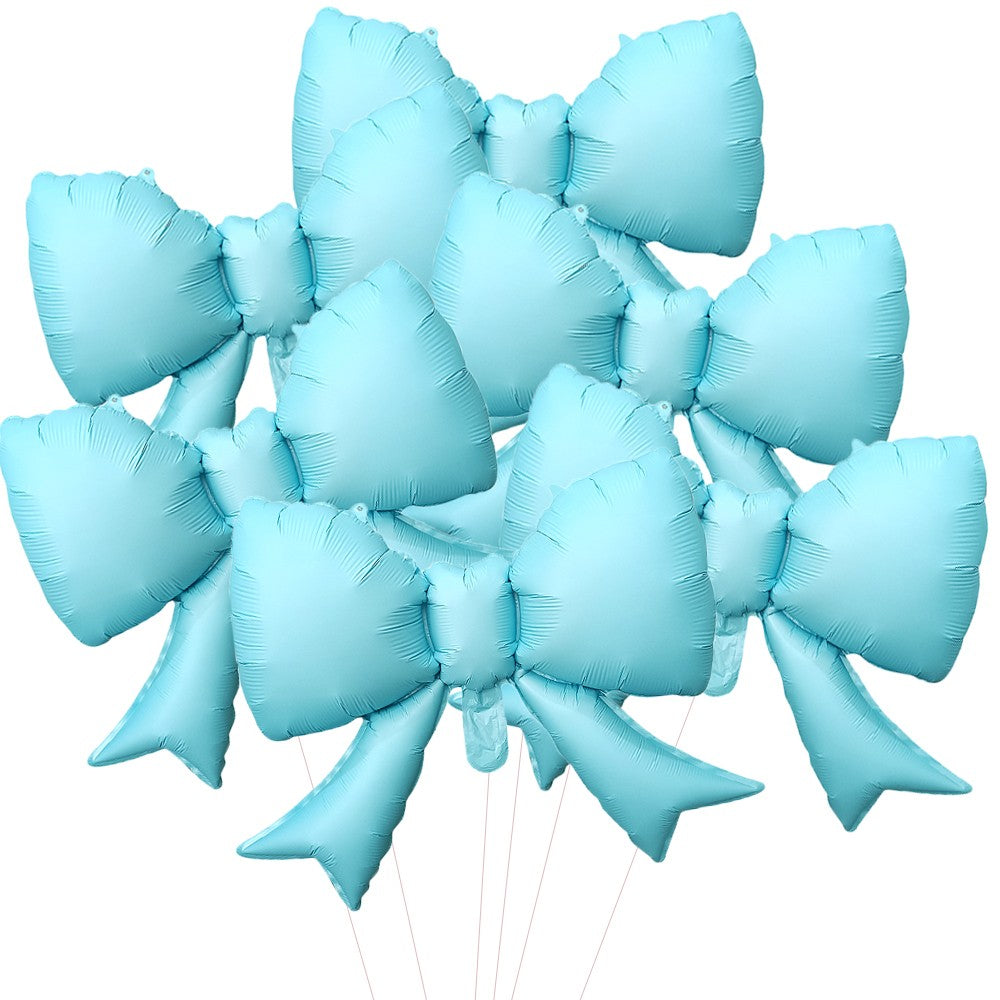 Balão Metalizado Laço Decorativo para Festas