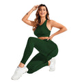 Conjunto Fitness Seamless com Top e Legging Modeladora