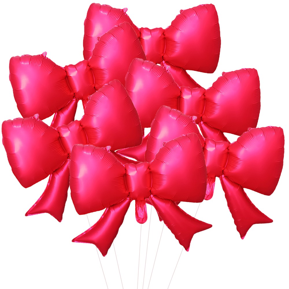 Balão Metalizado Laço Decorativo para Festas