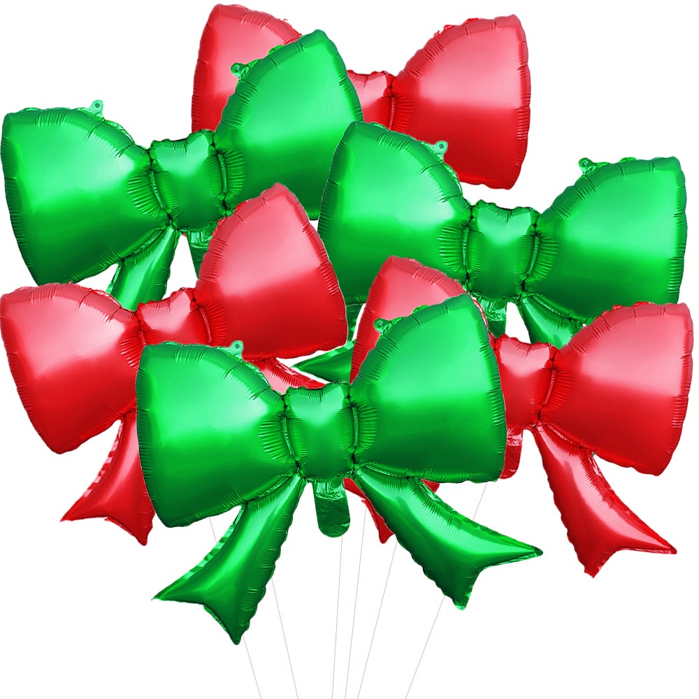 Balão Metalizado Laço Decorativo para Festas