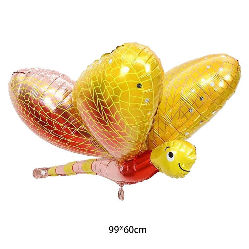 Balão Metalizado em Formato de Borboleta