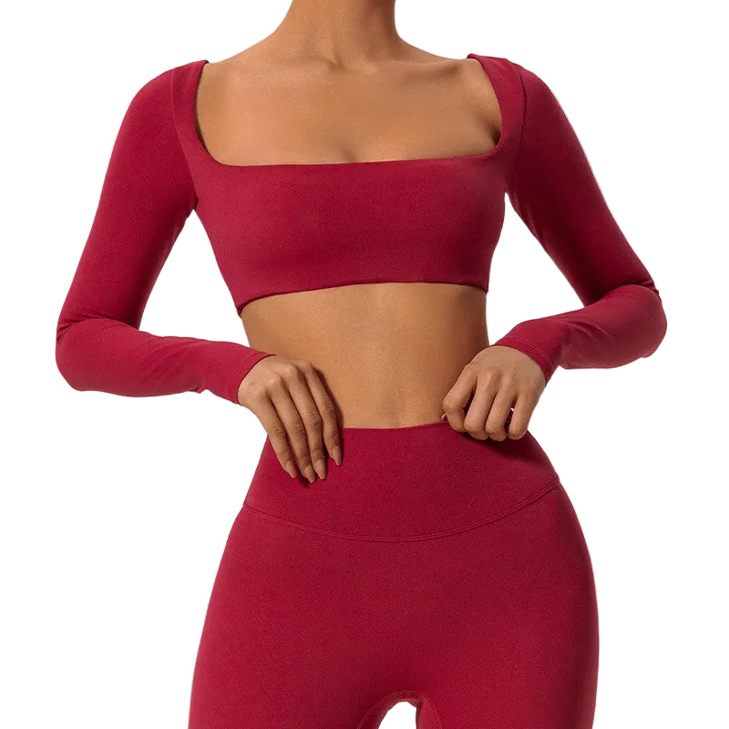 Top Fitness Manga Longa