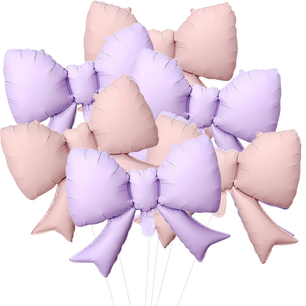 Balão Metalizado Laço Decorativo para Festas