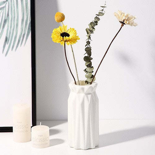 Vaso Decorativo Moderno De Plástico