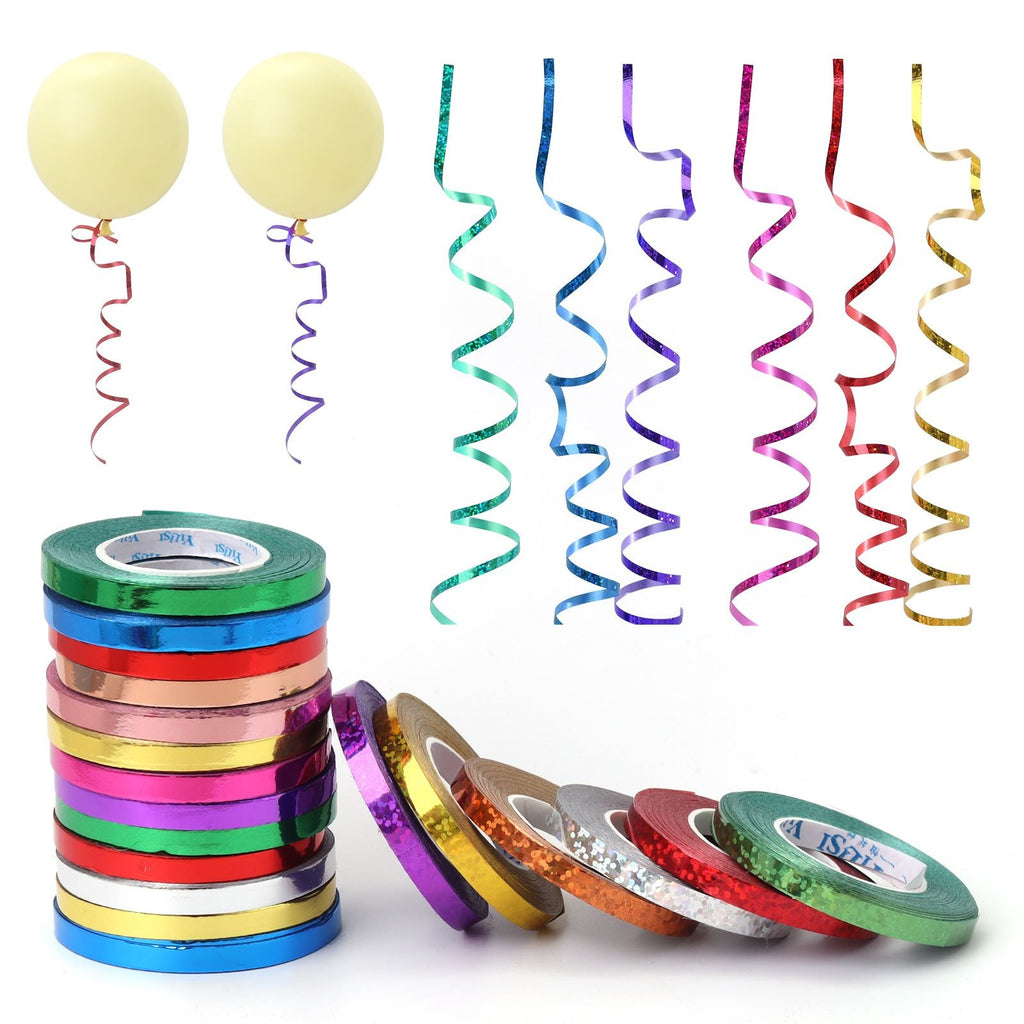 Fita Decorativa para Balões com Efeito Espiral