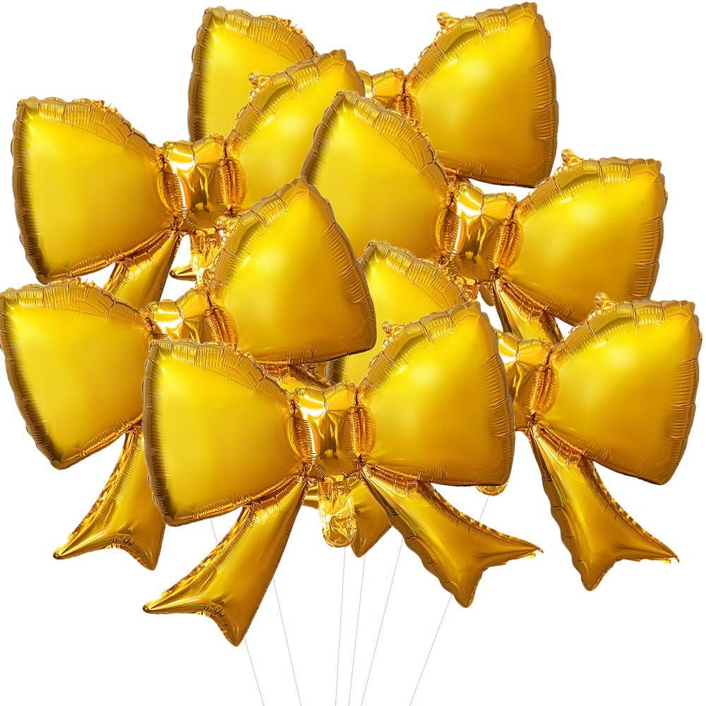 Balão Metalizado Laço Decorativo para Festas