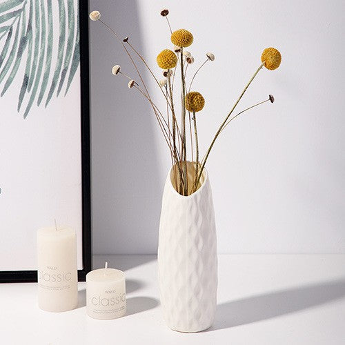 Vaso Decorativo Moderno De Plástico