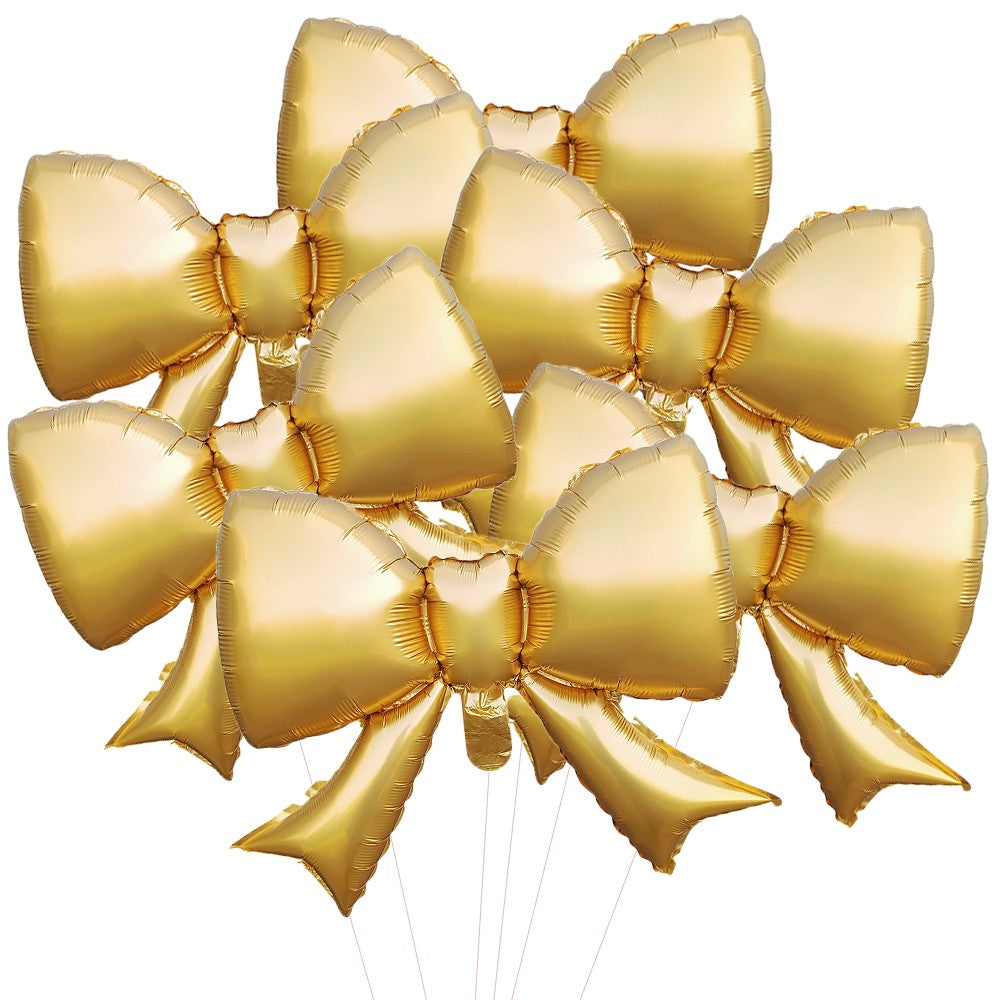 Balão Metalizado Laço Decorativo para Festas