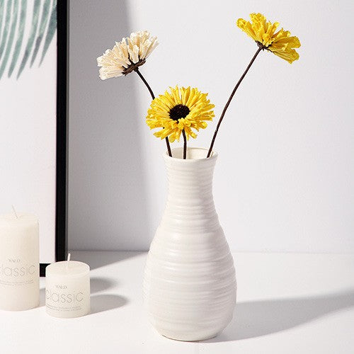 Vaso Decorativo Moderno De Plástico