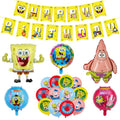 Kit Festa Bob Esponja com Balões e Faixa Decorativa